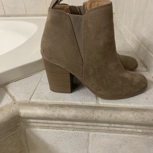 Nude booties